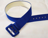 Пояс обтяжной синий 5 см пряжка COLORADO